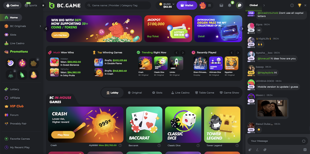 تعرّف على BC Game - منصة المقامرة الرائدة تعرّف على BC Game - منصة المقامرة الرائدة